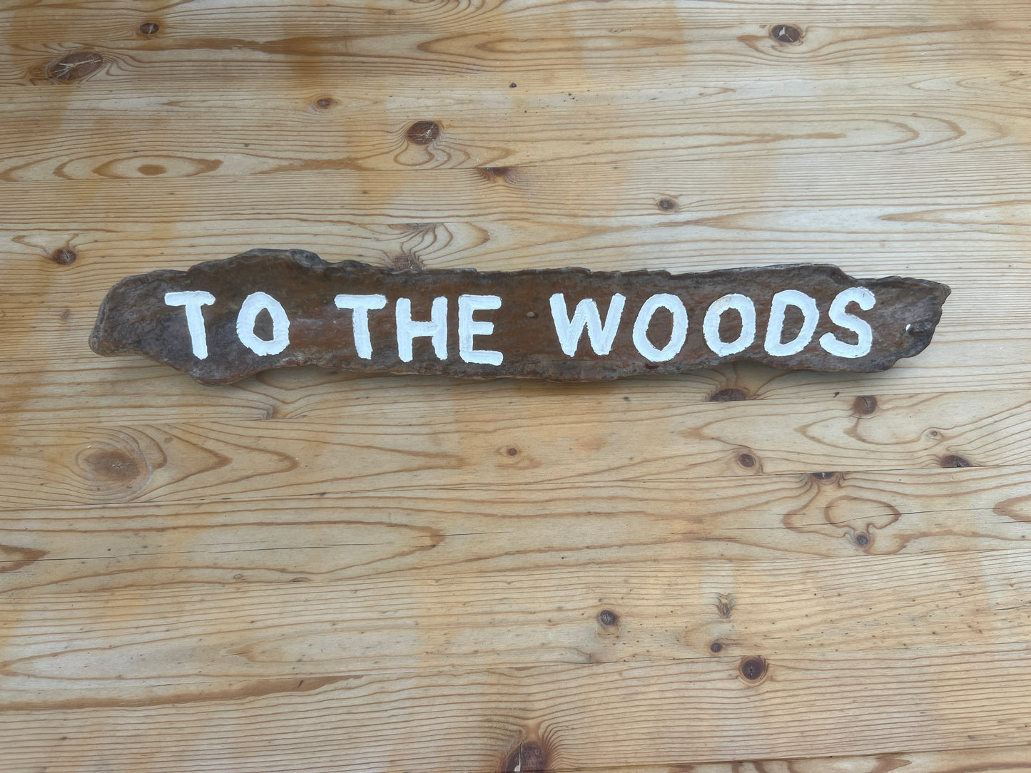 To the woods we must go!