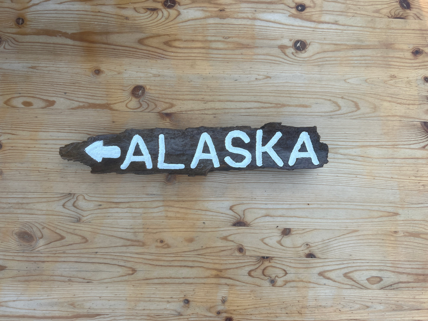 Alaska has driftwood too